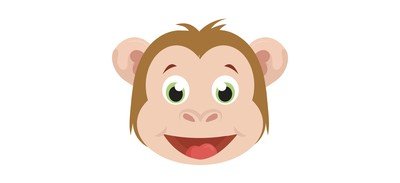 Image for Baboon Monkey Animal Cricut SVG Design