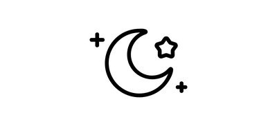 Image for Space Moon Star Cricut SVG Design