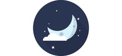 Image for Moon Crestcent Space Cricut SVG Design