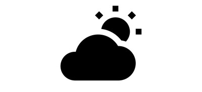 Image for Morning Weather Cloud Cricut SVG Design