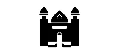 Image for Free Mosque Small Islamic Mosque Cricut SVG Design