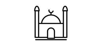 Image for Free Mosque Islamic Mosque Islamic Cricut SVG Design