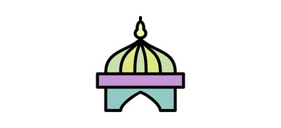 Image for Free Mosque Domes Islamic Mosque Cricut SVG Design