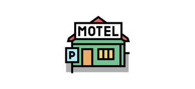 Image for Motel Construction Hotel Cricut SVG Design