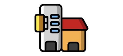 Image for Motel Hotel Building Cricut SVG Design