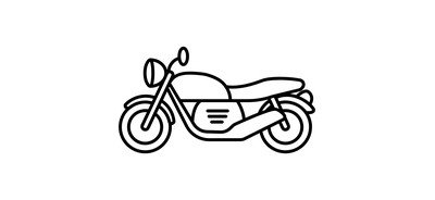 Image for Motorbike Bike Transport Cricut SVG Design