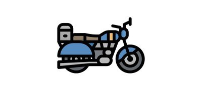 Image for Motorbike Bike Touring Cricut SVG Design