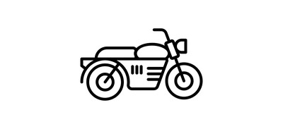 Image for Motorcycle Scooter Bike Cricut SVG Design