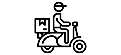 Image for Motorcycle Bike Delivery Cricut SVG Design