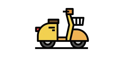 Image for Motorcycle Scooter Transportation Cricut SVG Design