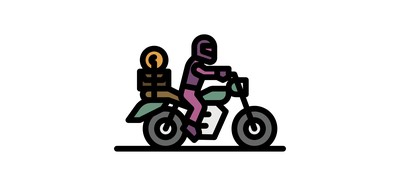 Image for Motorcycle Motorbike Road Cricut SVG Design