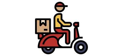 Image for Motorcycle Bike Delivery Cricut SVG Design