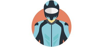 Image for Motorcyclist Racer Biker Cricut SVG Design