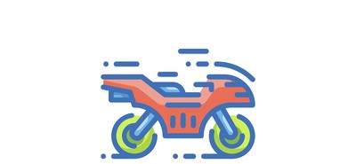 Image for Motorsports Bike Motorcycle Cricut SVG Design