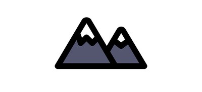 Image for Free Mountain Side View Cricut SVG Design