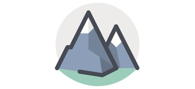 Image for Mountain Climber Trekking Cricut SVG Design