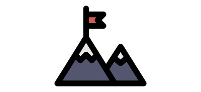 Image for Free Mountain Side View Cricut SVG Design