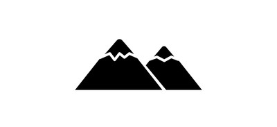 Image for Free Mountain Side View Cricut SVG Design