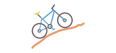 Image for Mountain Cycling Adventure Cricut SVG Design