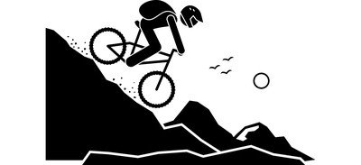 Image for Mountain Cycling Adventurous Bicycle Cricut SVG Design