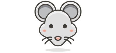 Image for Free Mouse Animal Cricut SVG Design