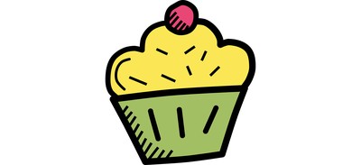 Image for Muffin Cup Cake Cricut SVG Design