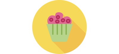 Image for Muffin Sweet Cupcake Cricut SVG Design