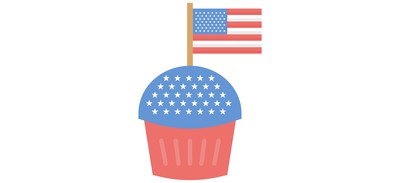 Image for Free Usa Flag Independence Day Cricut SVG Design