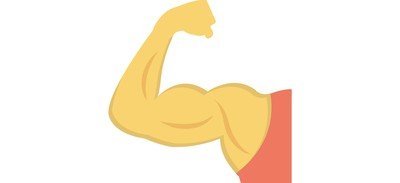 Image for Biceps Muscular Arm Cricut SVG Design