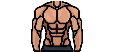 Image for Muscle Bodybuilding Exercise Cricut SVG Design