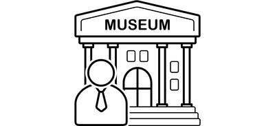 Image for Museum Guide Cicerone Cricut SVG Design