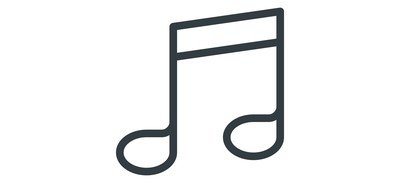 Image for Music Note Symbol Cricut SVG Design