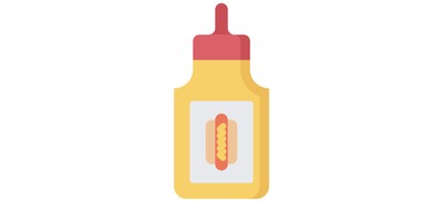 Image for Mustard Hot Dog Cricut SVG Design