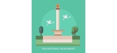 Image for National Monument Building Cricut SVG Design