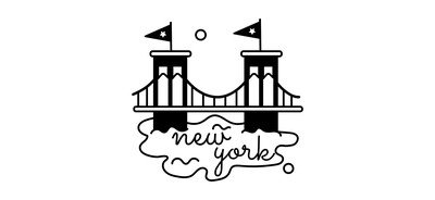 Image for Brooklyn Bridge New York Bridge Gate Bridge Cricut SVG Design