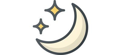 Image for Night Clear Moon Cricut SVG Design