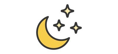 Image for Night Moon Star Cricut SVG Design