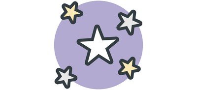 Image for Night Stars Sky Cricut SVG Design