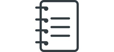 Image for Notebook Planner Content Cricut SVG Design