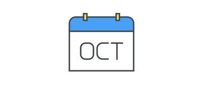 Image for October Calendar Date Cricut SVG Design