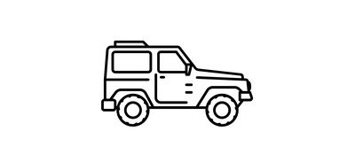 Image for Jeep Car Offroad Cricut SVG Design