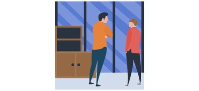 Image for Official Discussion Talking Coworking People Cricut SVG Design