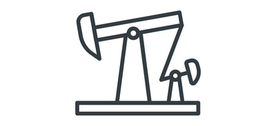 Image for Oil Pumpjack Refinery Cricut SVG Design