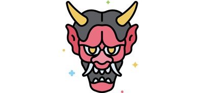 Image for Oni Cricut SVG Design