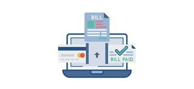 Image for Online Bill Payment Cricut SVG Design