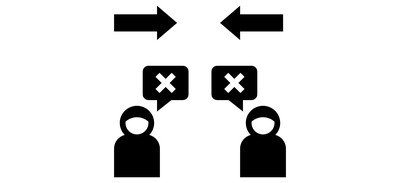 Image for Opposition Face Conflict Cricut SVG Design