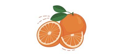 Image for Orange Fruit Fresh Cricut SVG Design