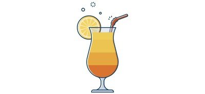 Image for Free Orange Juice Drink Cricut SVG Design