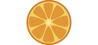 Image for Orange Citrus Fruit Cricut SVG Design