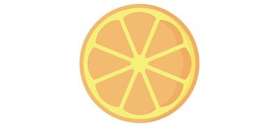 Image for Orange Lemon Slice Cricut SVG Design